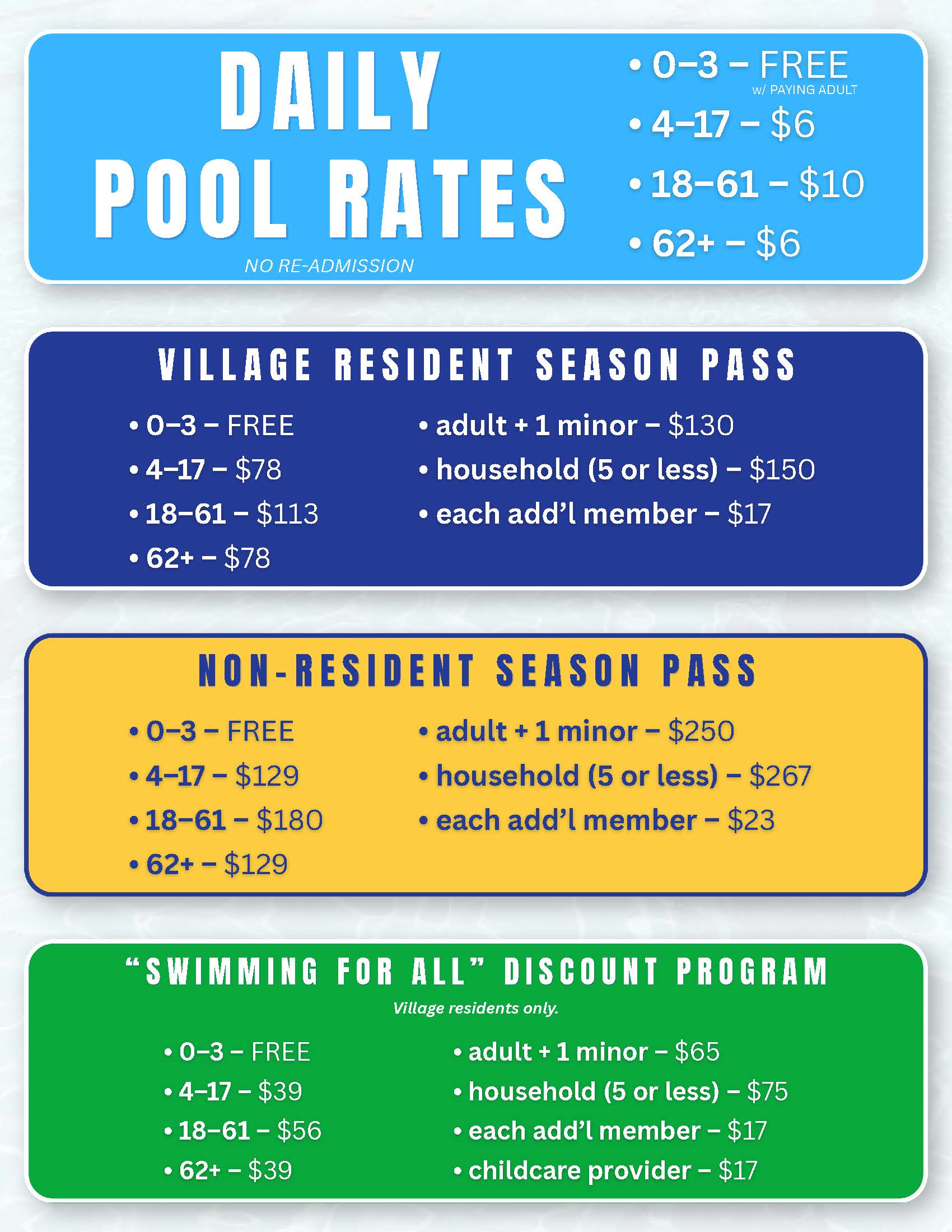 Gaunt Park Pool info sheet page 2