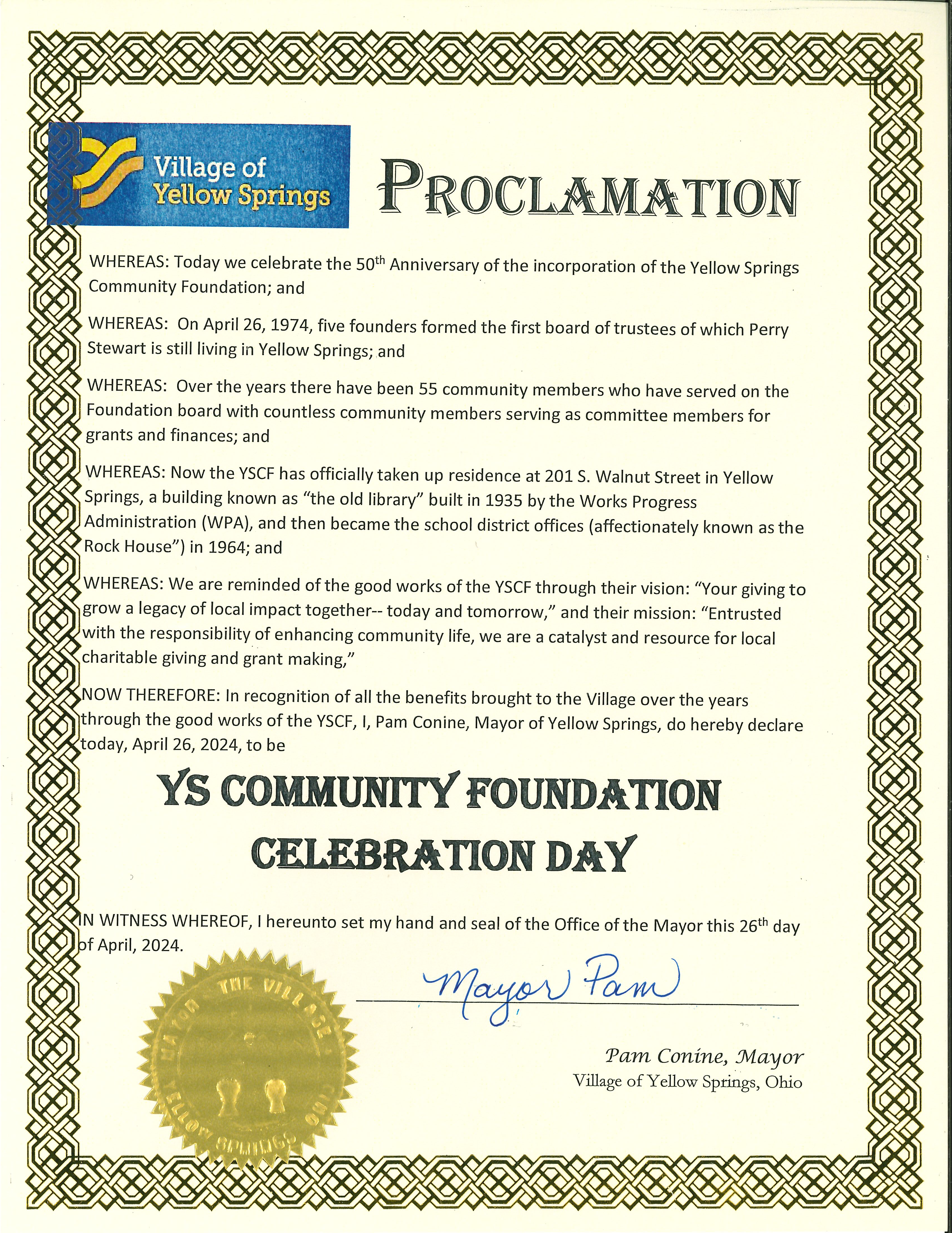 YSCF Day