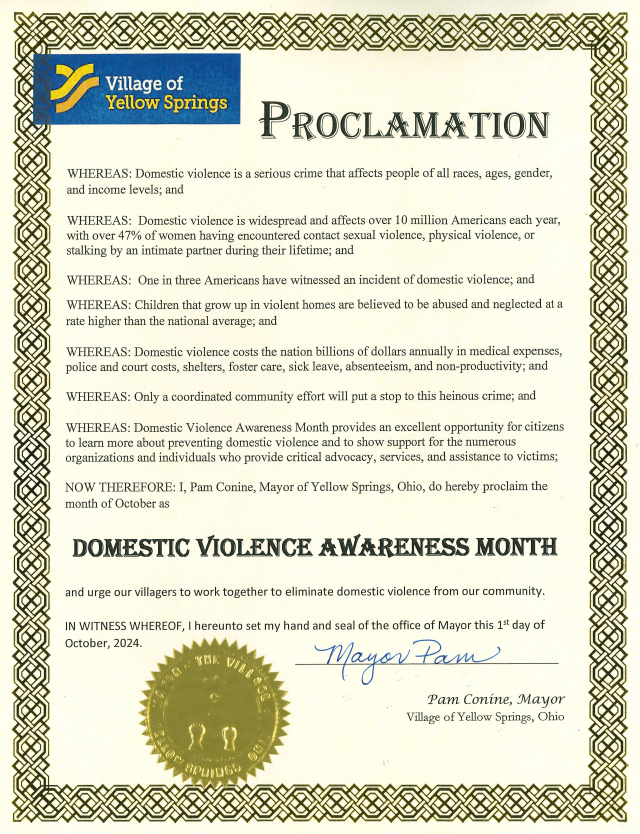 Domestic Violence Awareness Month 2024