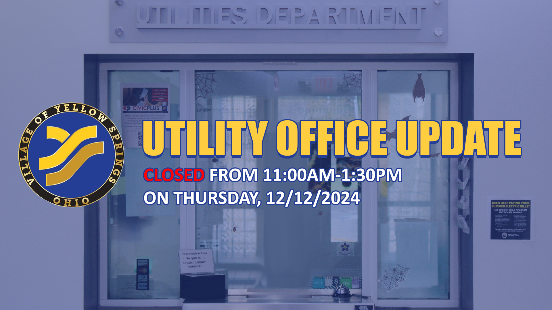 UTILITIES OFFICE UPDATE